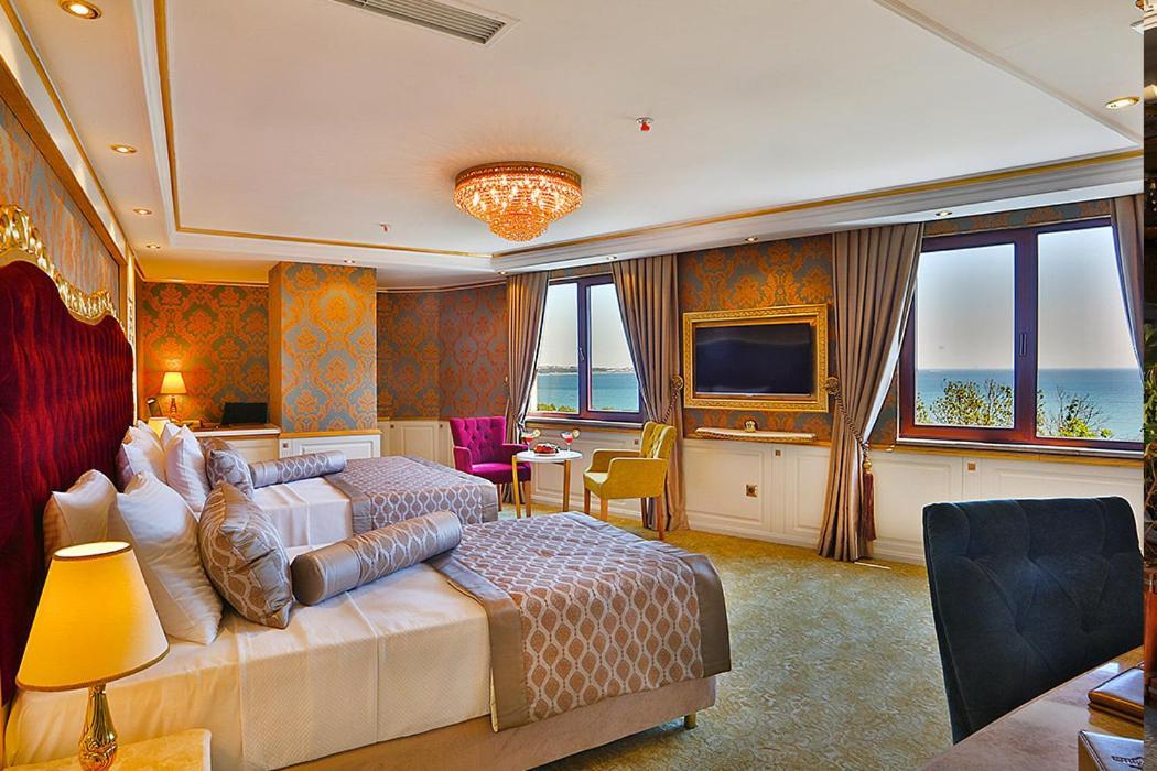 Emirhan Palace Hotel Isztambul Kültér fotó